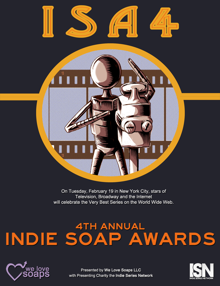 Winner at the 4th Annual Indie Soap Awards!