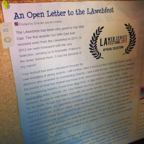 An Open Letter to the LAWEBFEST